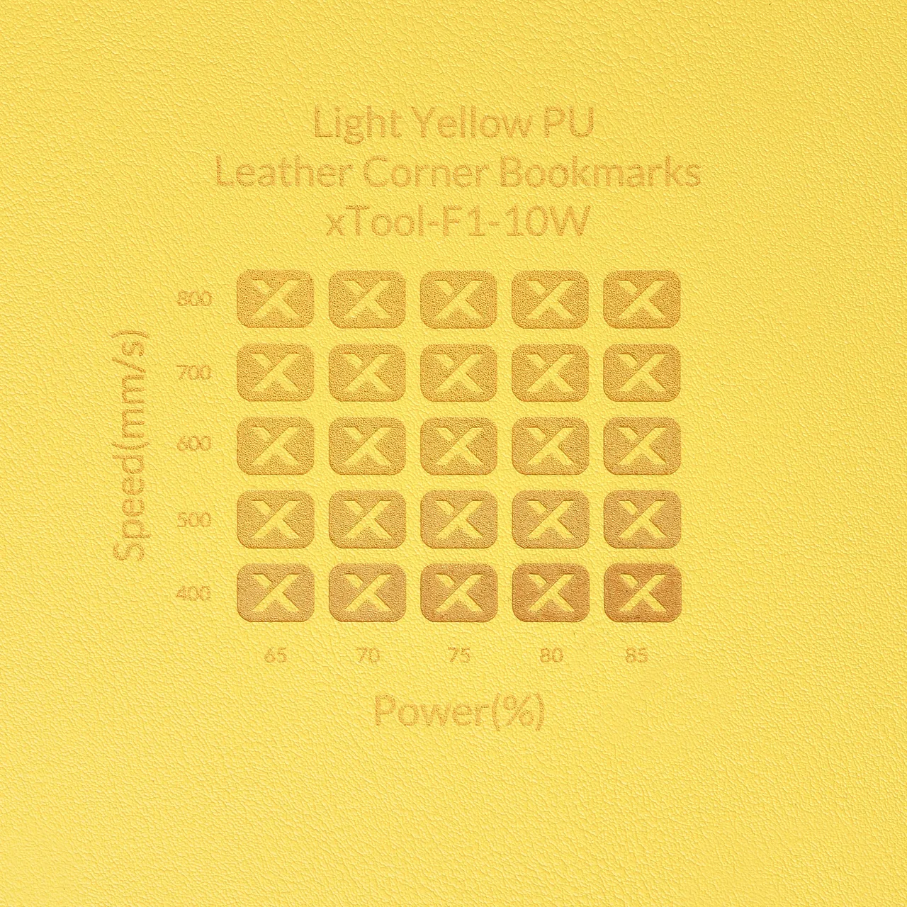 PU Leather Corner Bookmarks_Heart Pale Yellow test grid