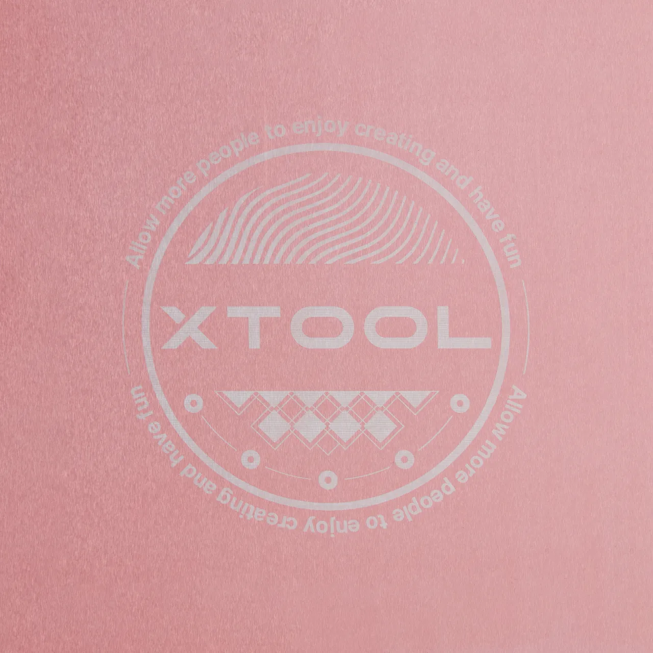 Rose Gold Metal Business Cards test grid
