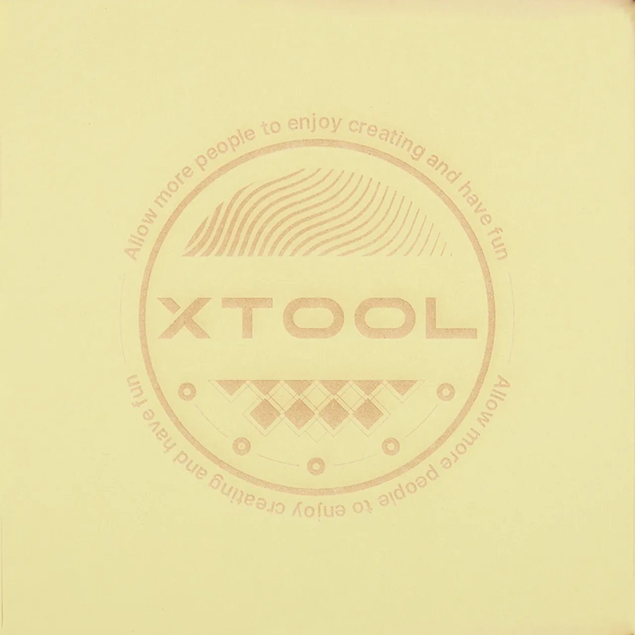 Light Yellow Cardstock-9oz(300g) test grid