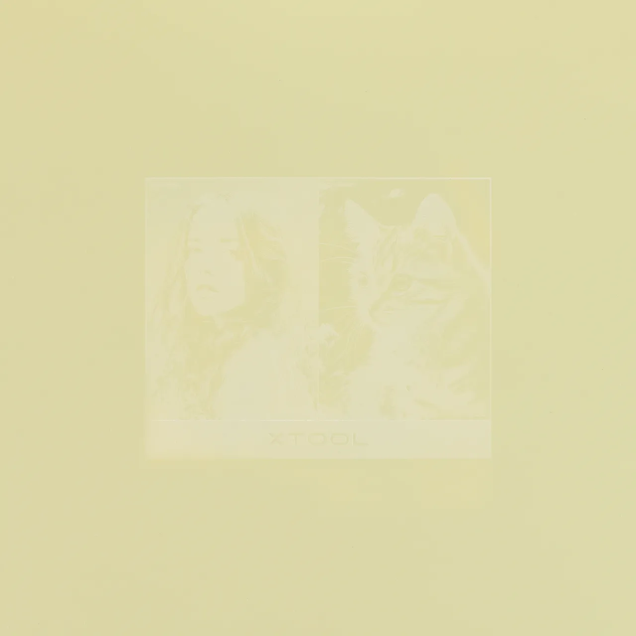 1/8"(3mm) Pastel Yellow Acrylic test grid