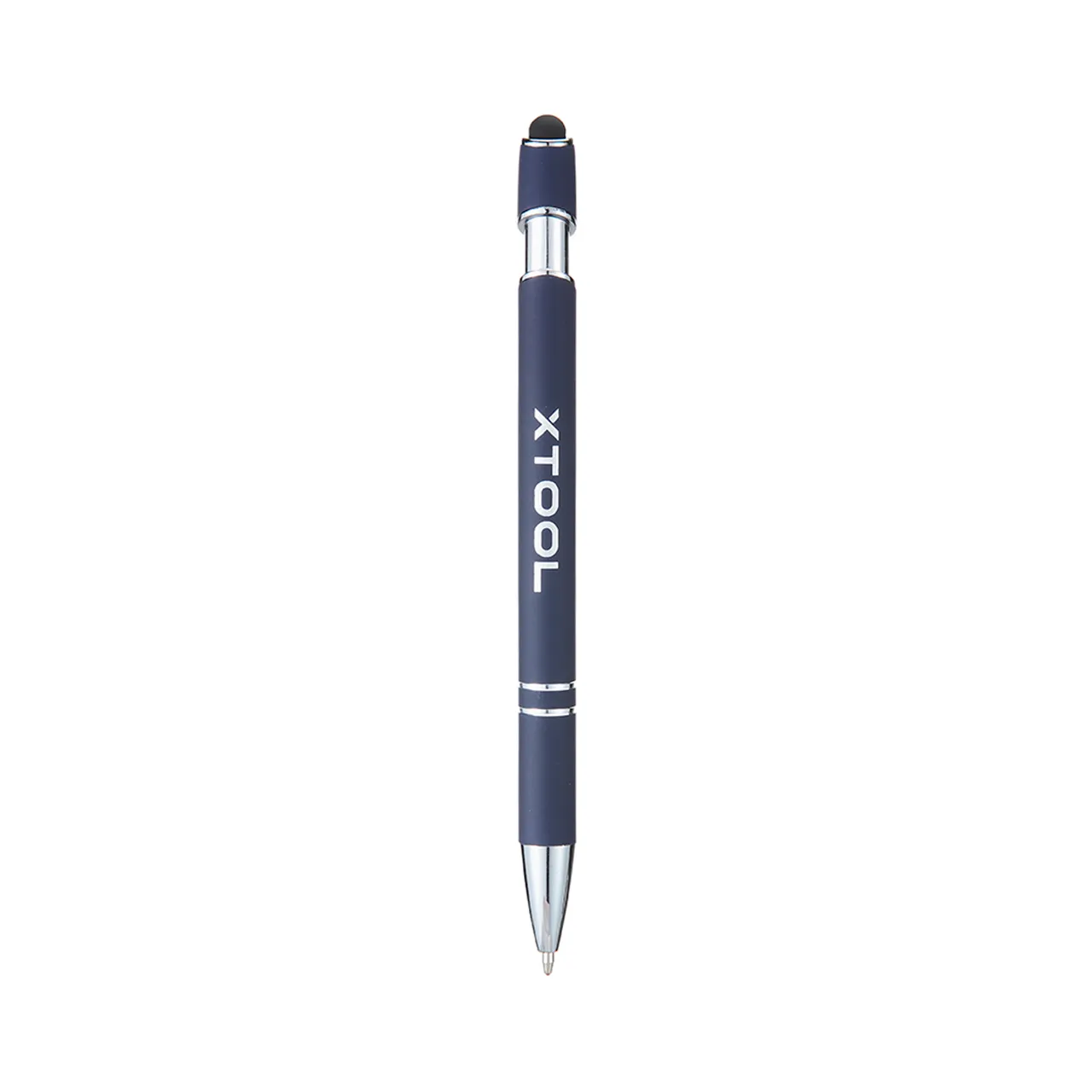 Navy Ballpoint Pens with Stylus test grid