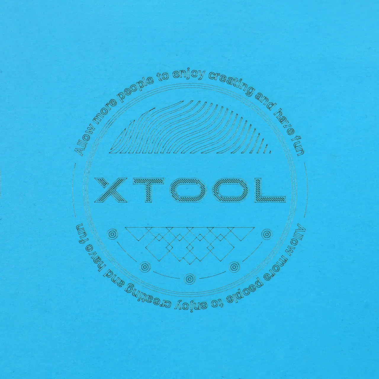Blue Cardstock-9oz(300g) test grid