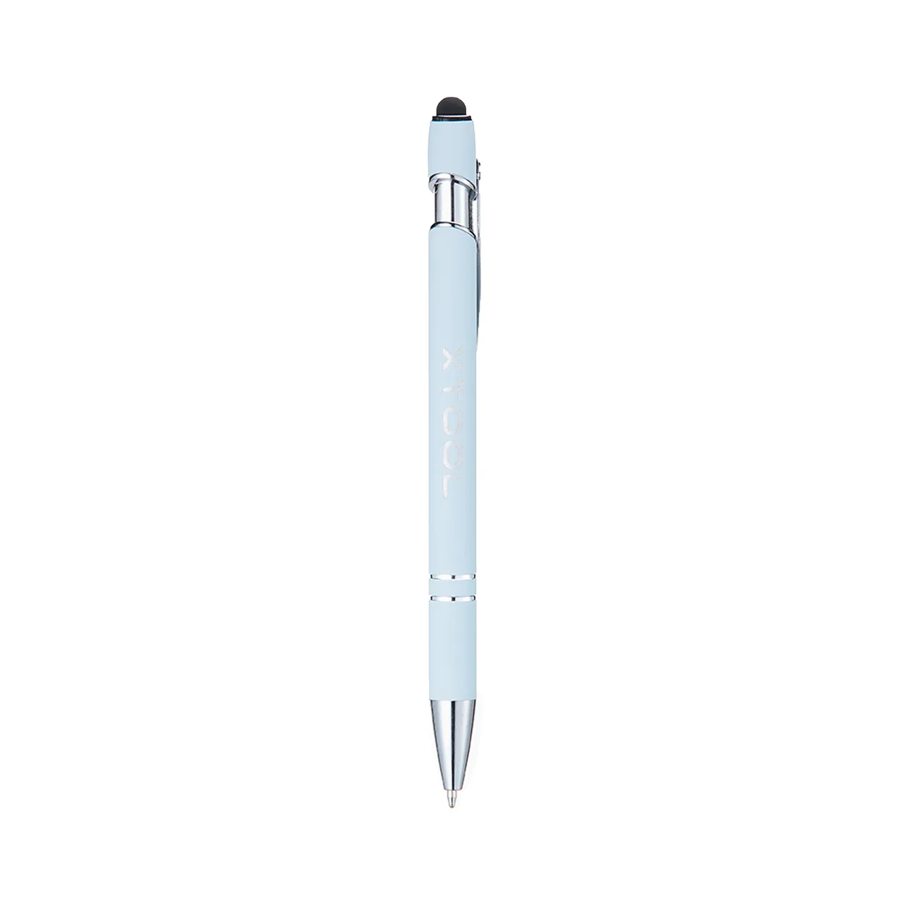 Light Blue Ballpoint Pens with Stylus test grid