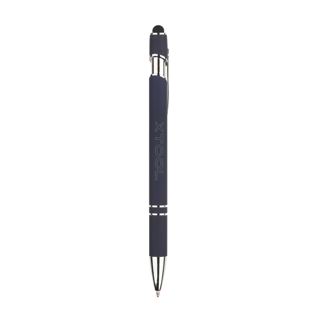 Navy Ballpoint Pens with Stylus test grid