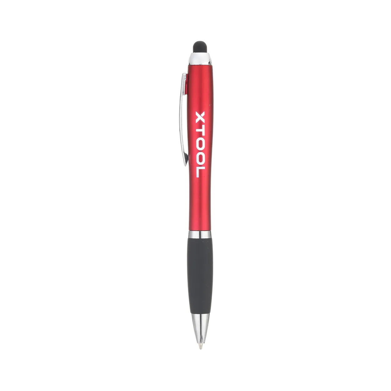 Red Stylus Ballpoint Pens With LED Light test grid