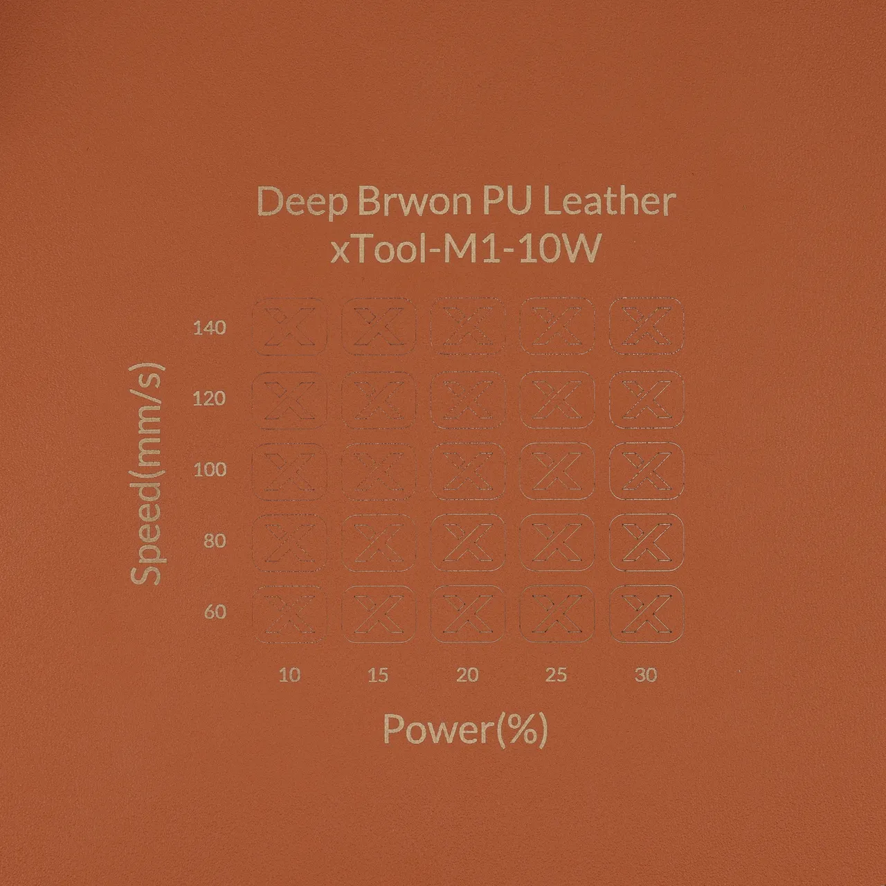 Brown PU Leather Keychain for Apple Airtags Holder test grid