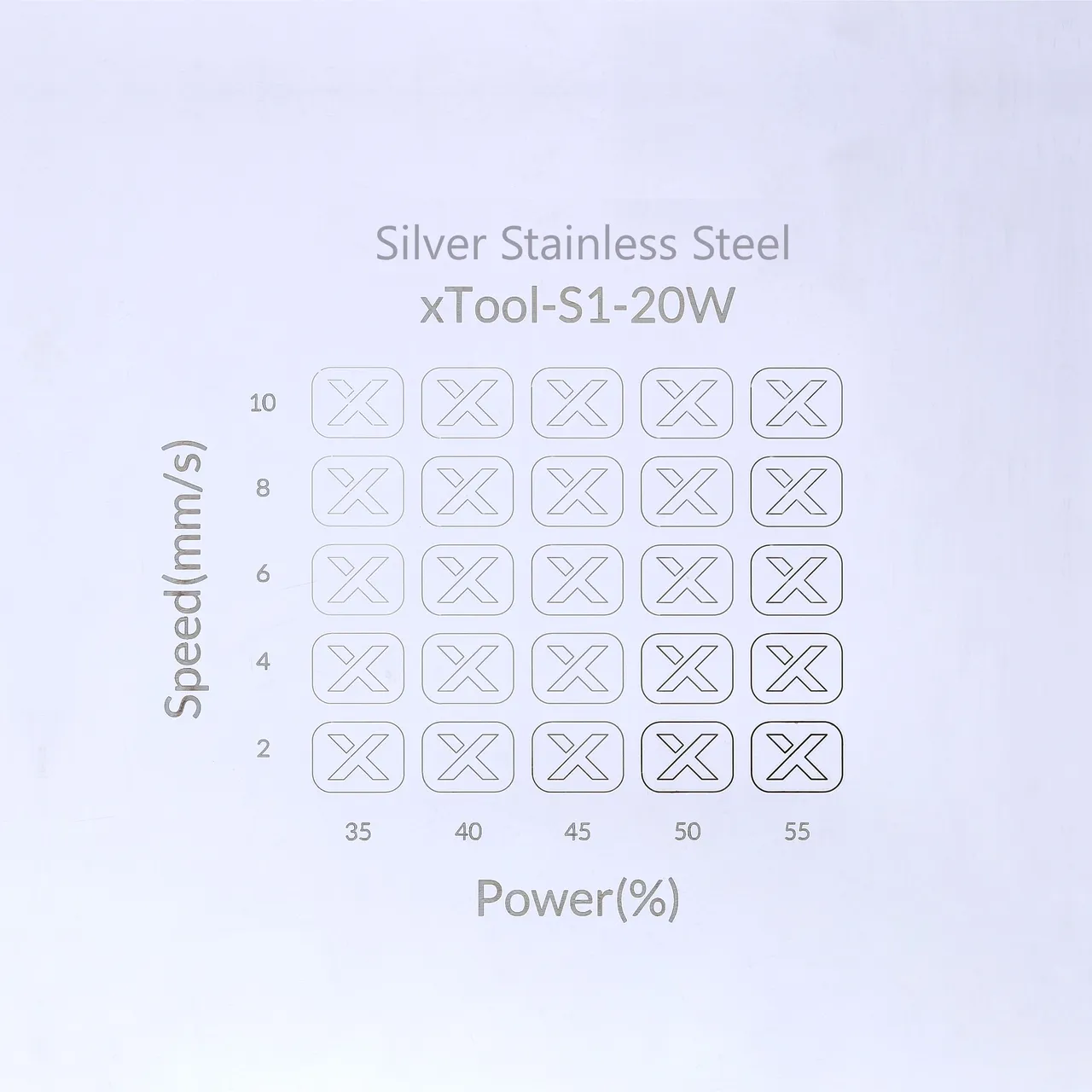 Silver Circle Beads test grid