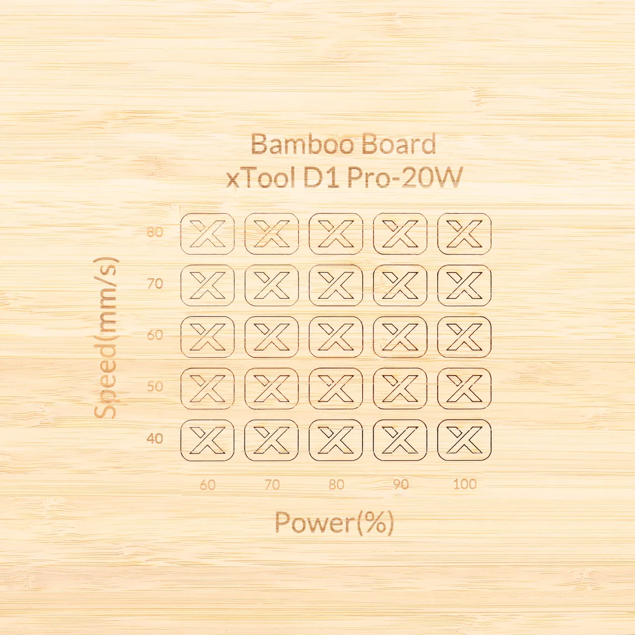 1/8"(3mm) Bamboo test grid