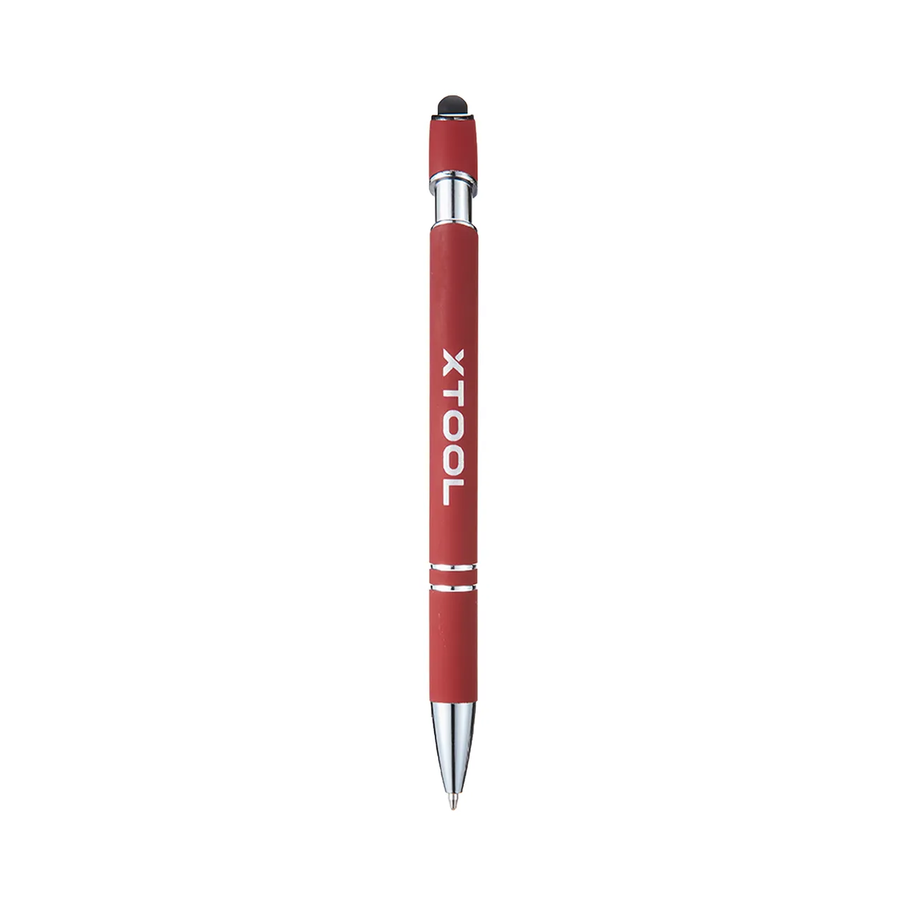 Wine Red Ballpoint Pens with Stylus test grid