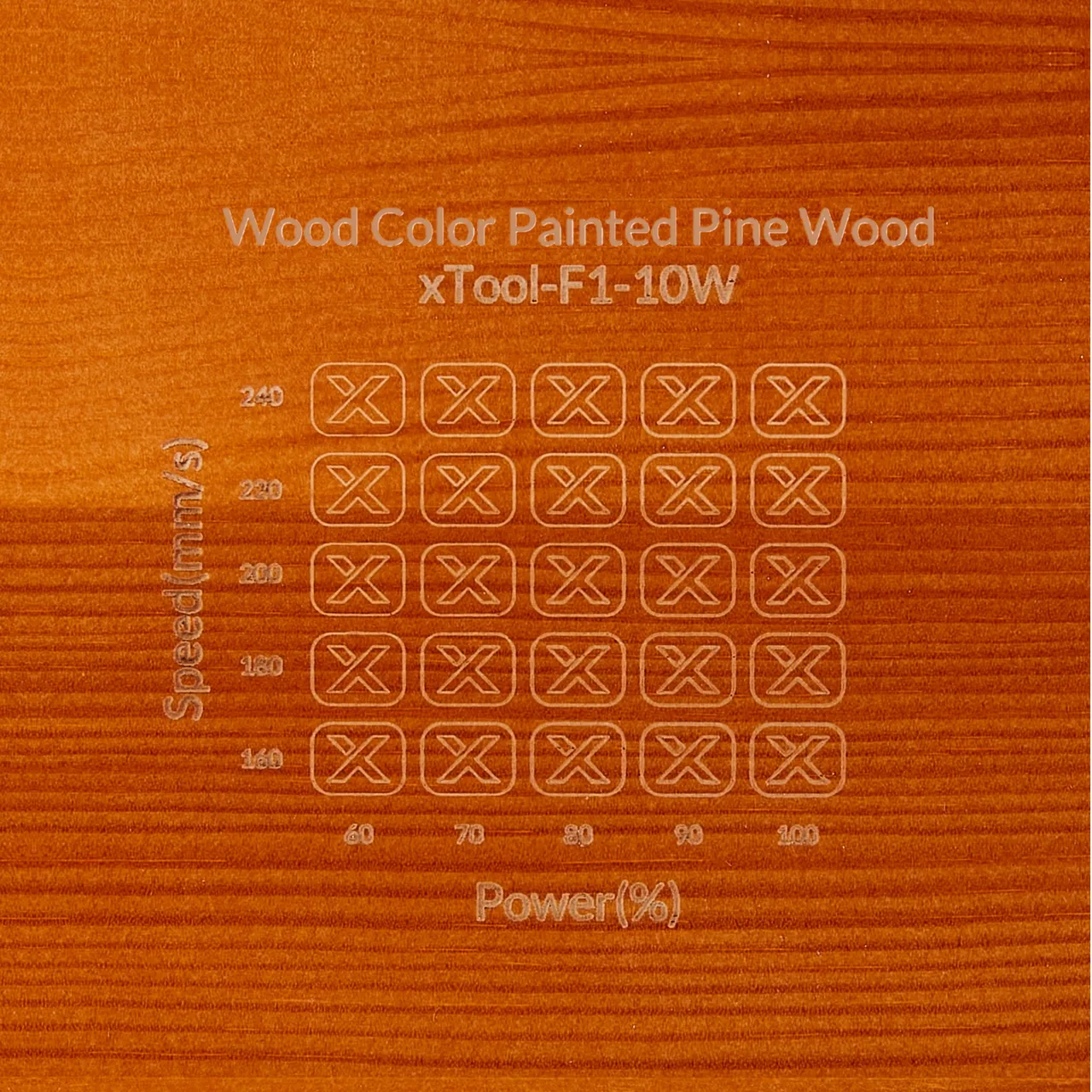Wooden Photo Frame test grid