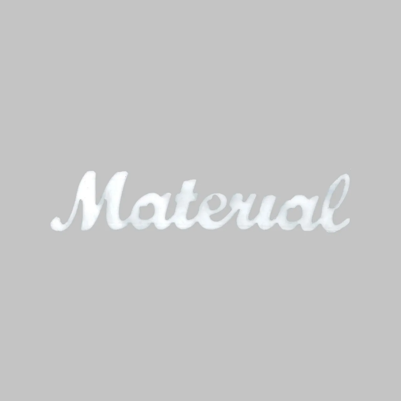 1/8"(3mm) Pearl White Acrylic for Infrared Laser Engraving test grid