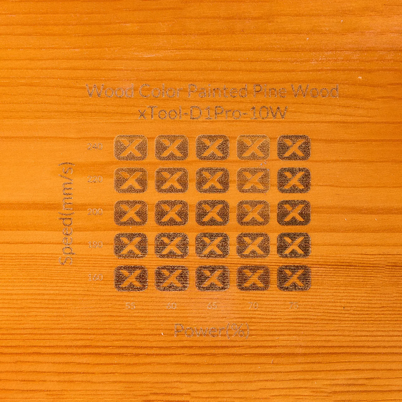 Wooden Photo Frame test grid