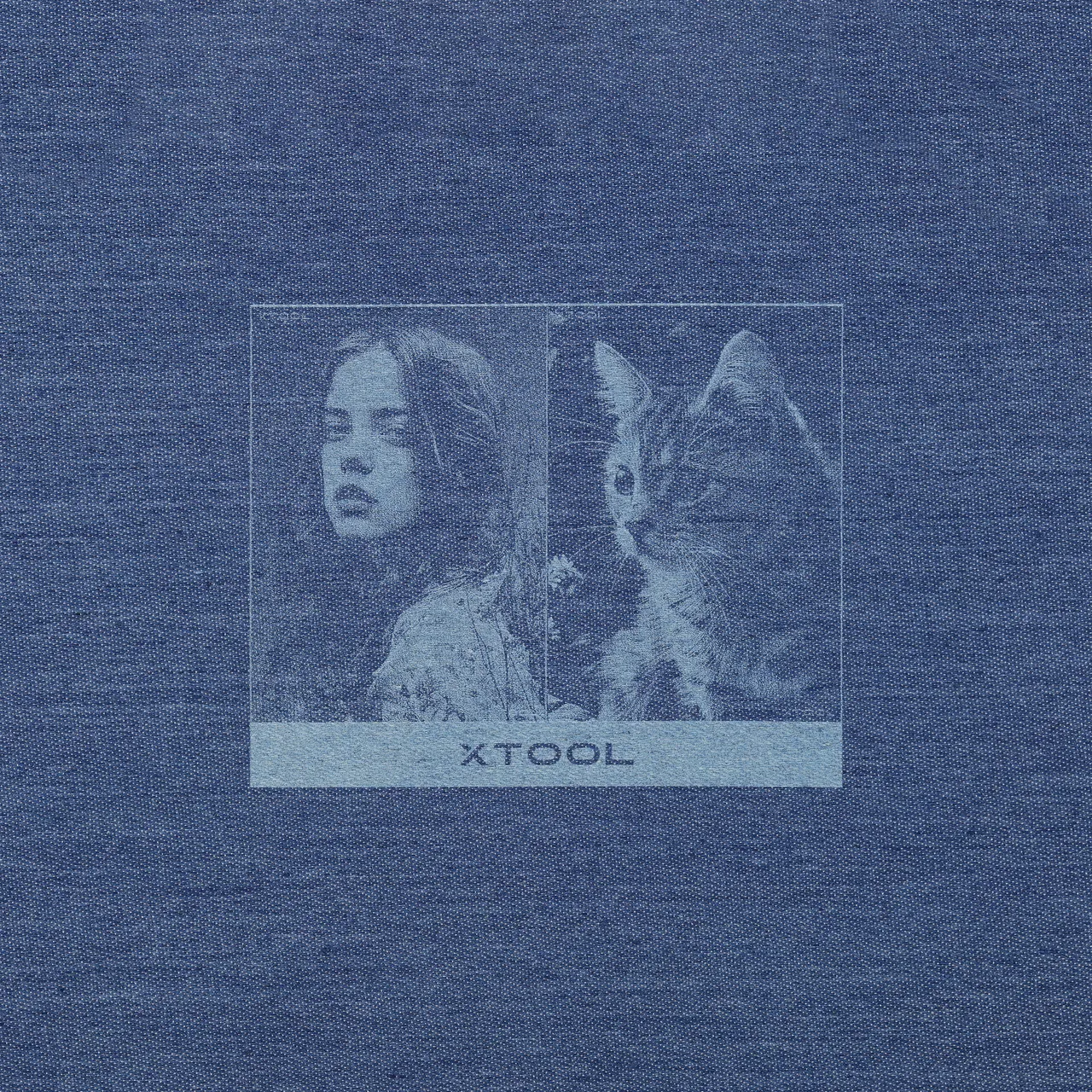 Sky Blue Denim-6oz(200g) test grid