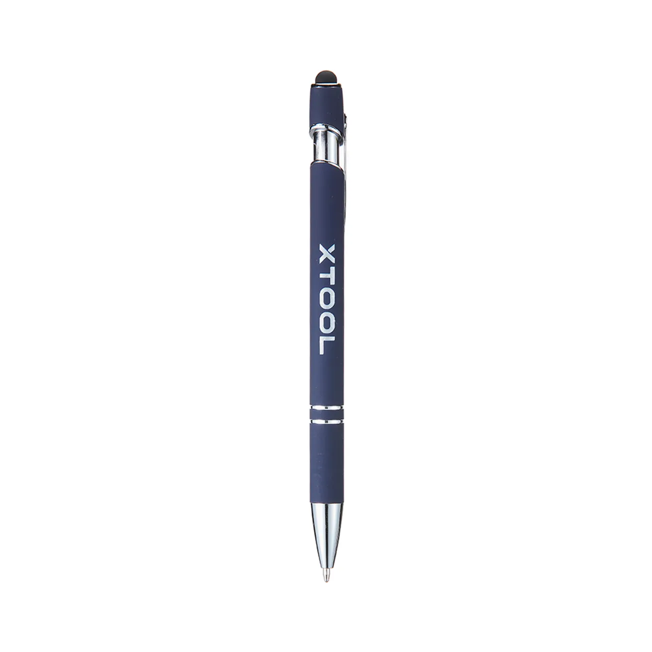 Navy Ballpoint Pens with Stylus test grid