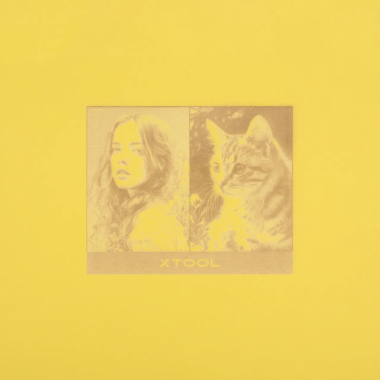 Lemon Yellow Cardstock-9oz(300g) test grid