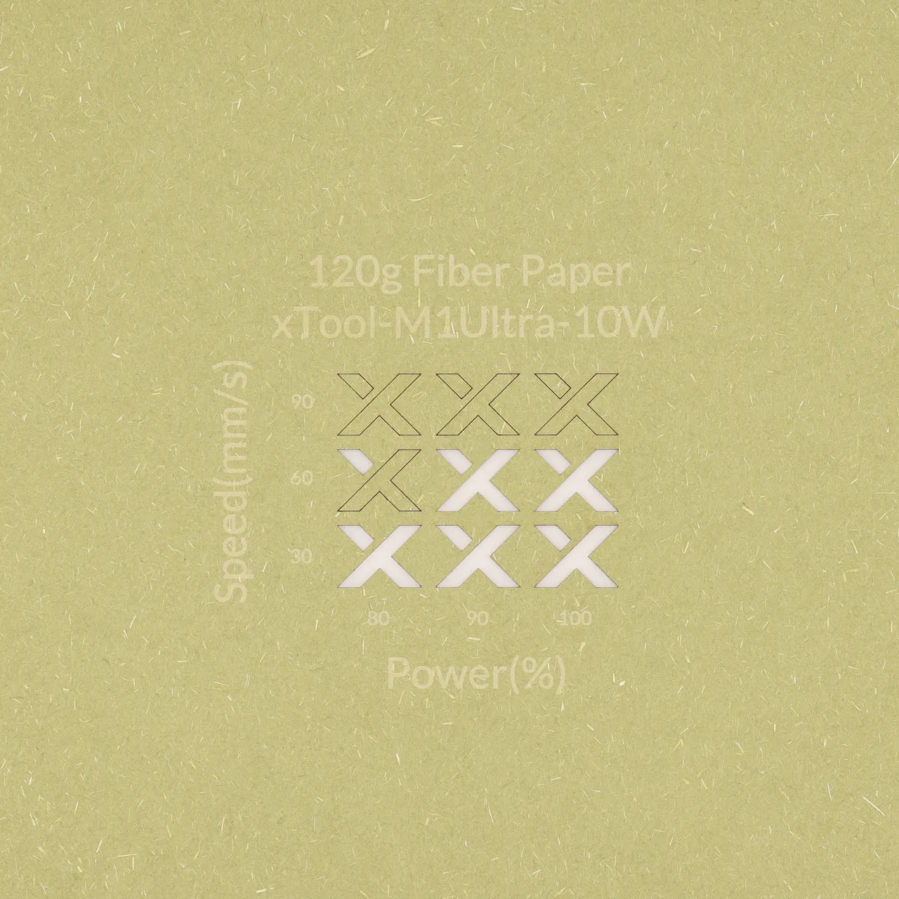 Fiber Paper test grid