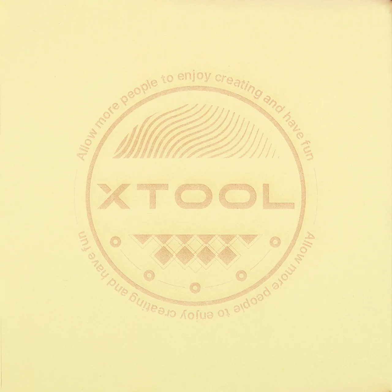 Light Yellow Cardstock-9oz(300g) test grid