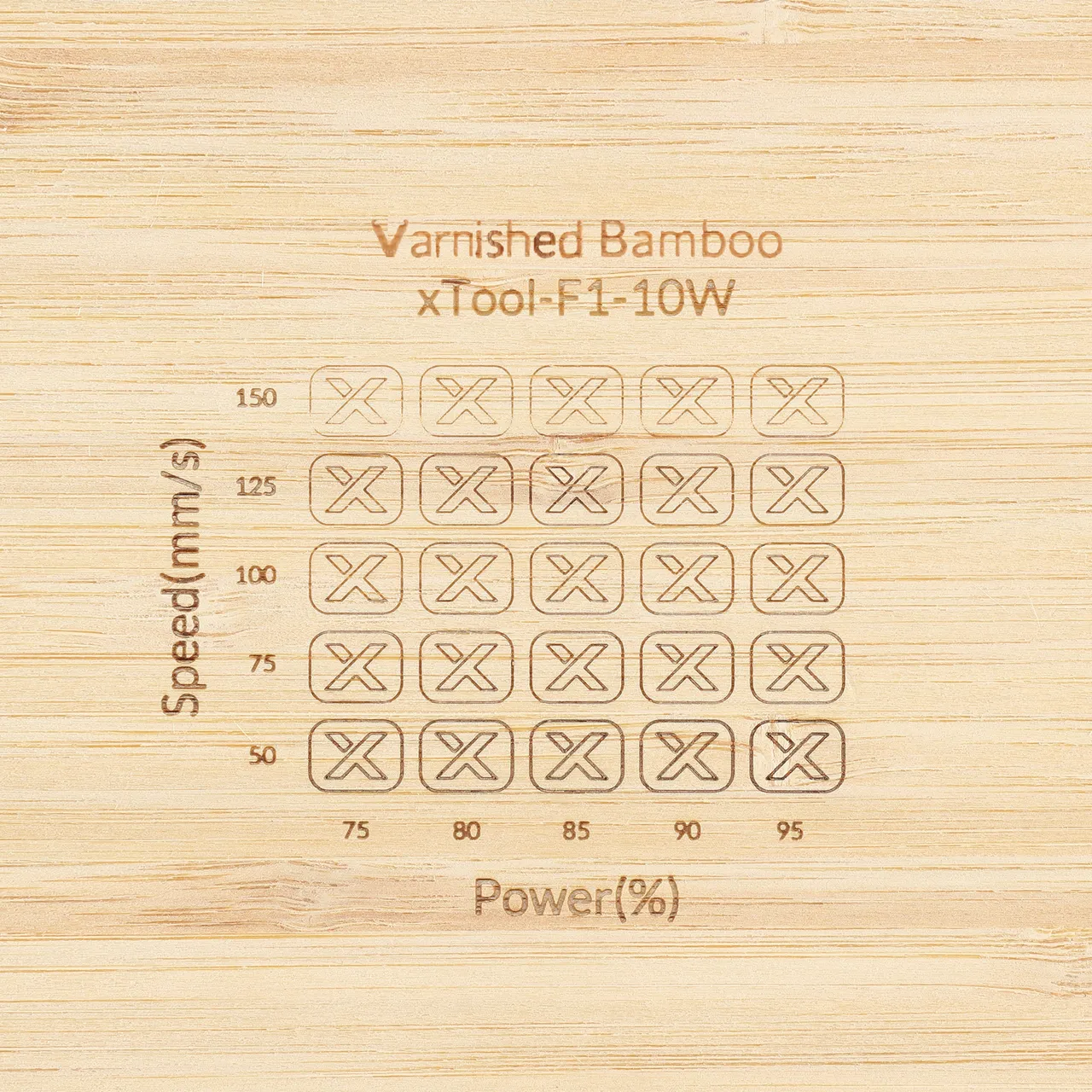 Bamboo Plant Label test grid