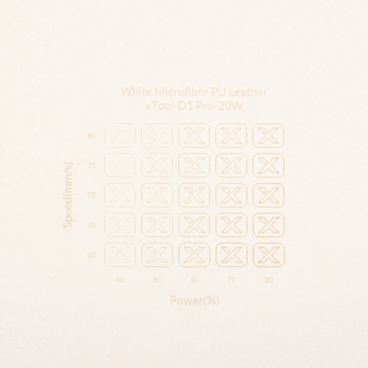 White Jewelry Pouch with Band test grid