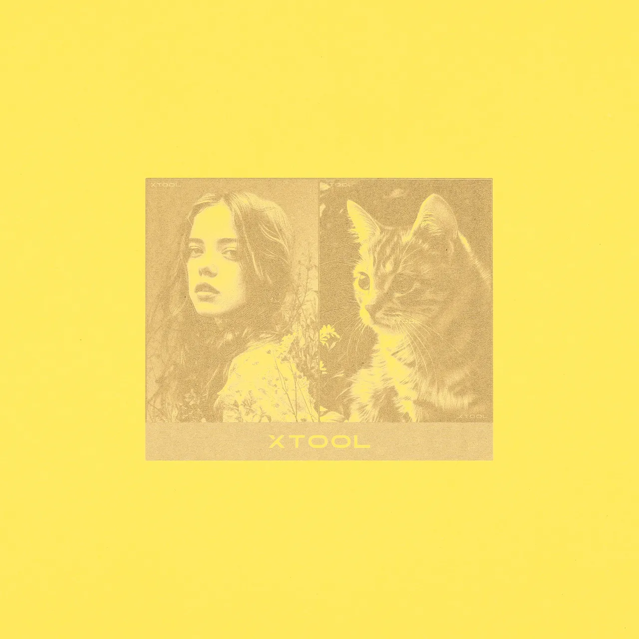 Lemon Yellow Cardstock-9oz(300g) test grid