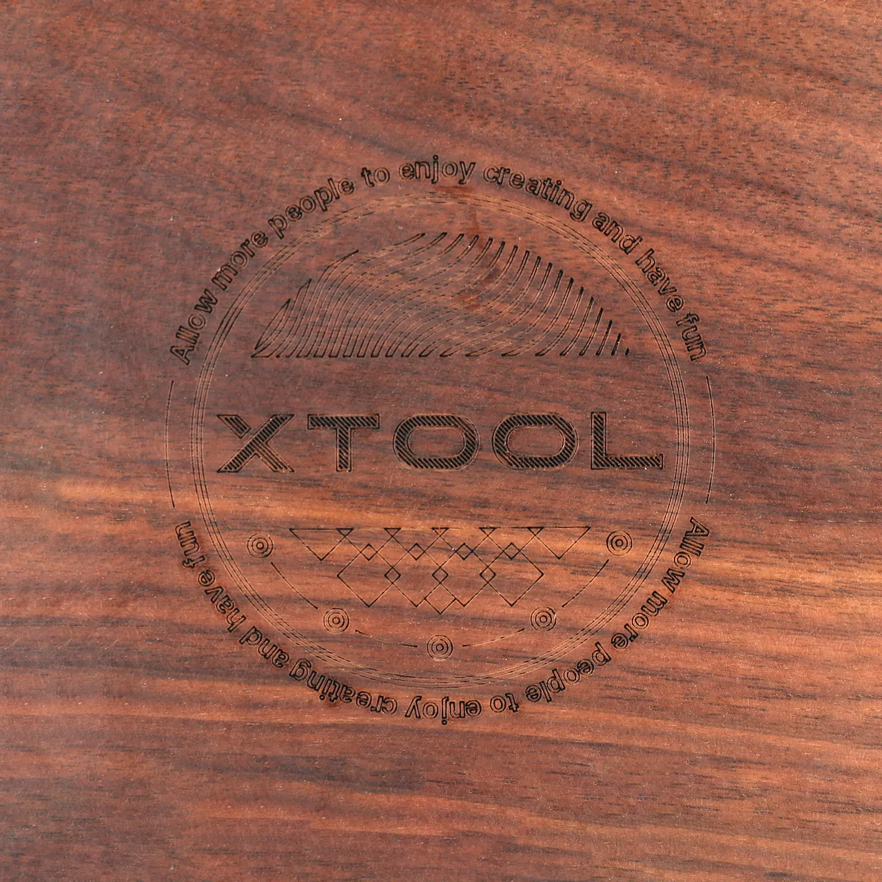 Edible Oil Coated Walnut Wood test grid