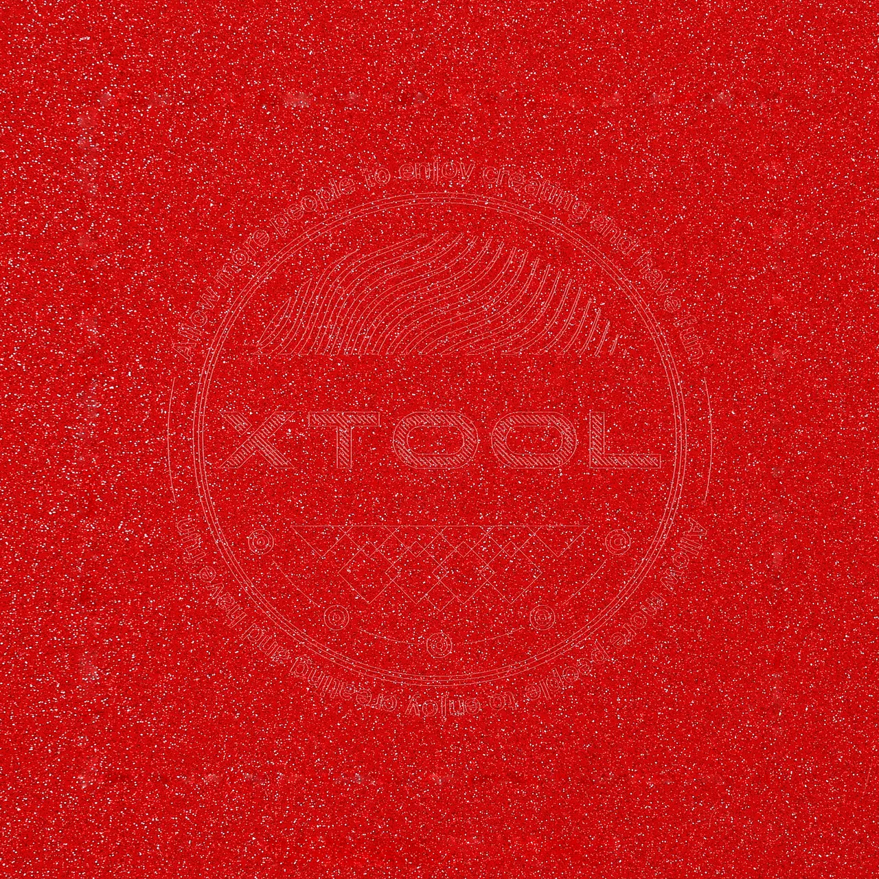 1/8"(3mm) Red Glitter Translucent Acrylic test grid