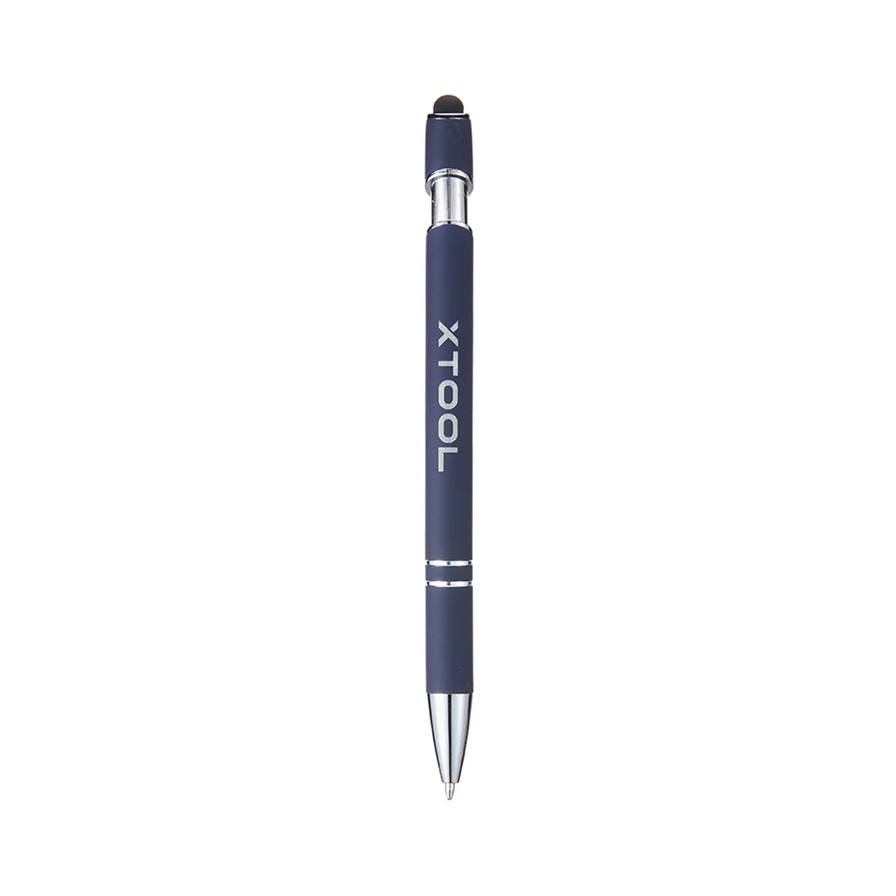 Navy Ballpoint Pens with Stylus test grid