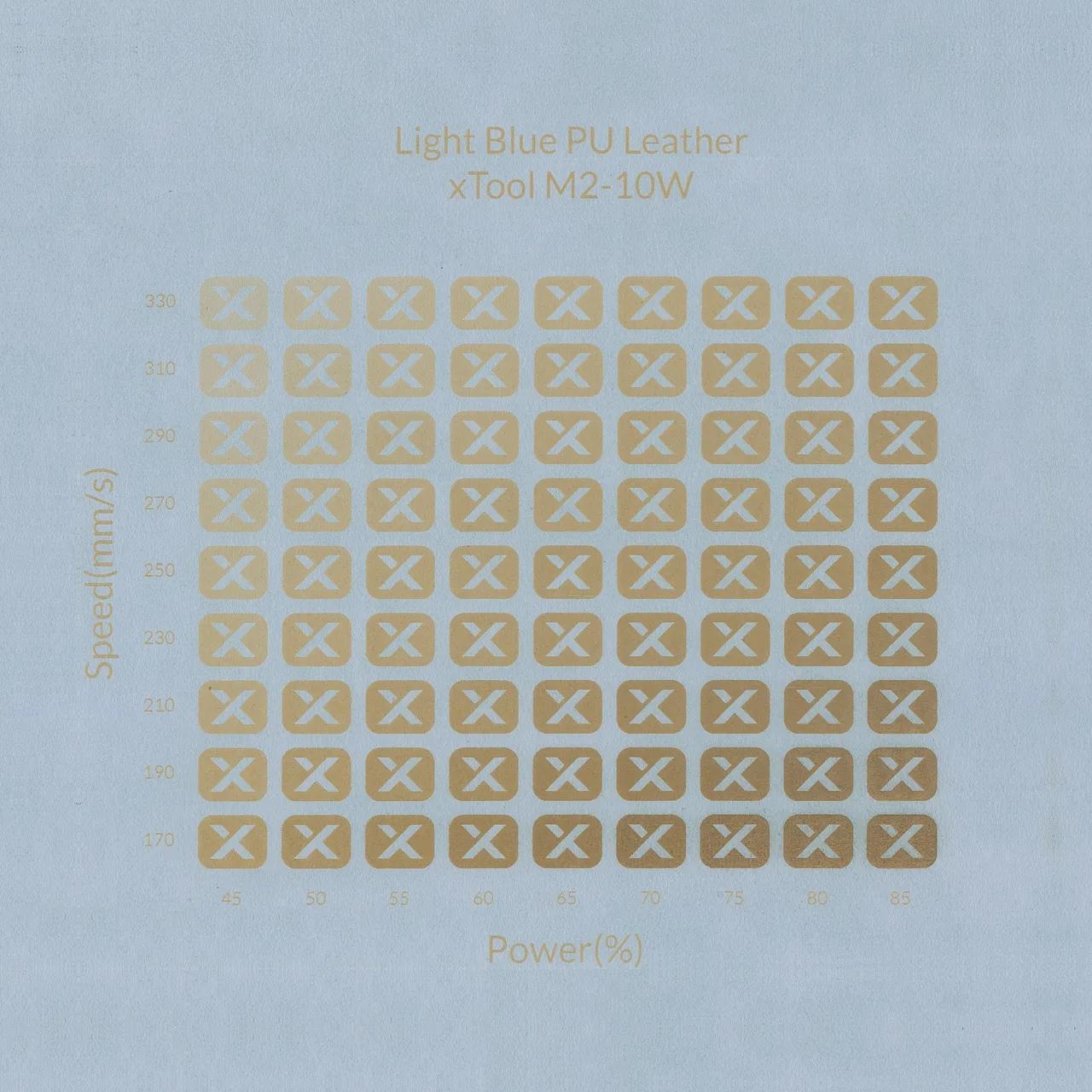 PU Leather Corner Bookmarks_Fan Light Blue test grid