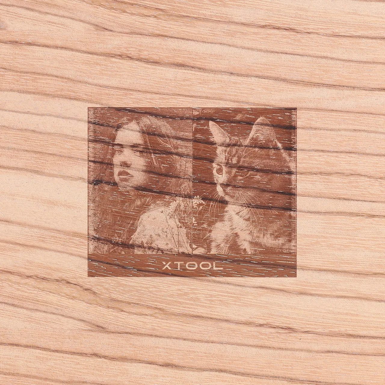 1/8"(3mm) Red Rose Plywood test grid