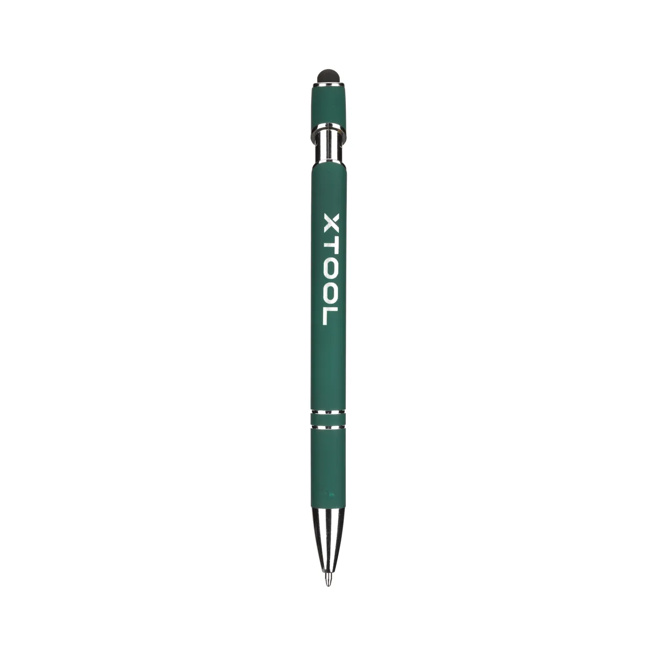 Dark Green Ballpoint Pens with Stylus test grid