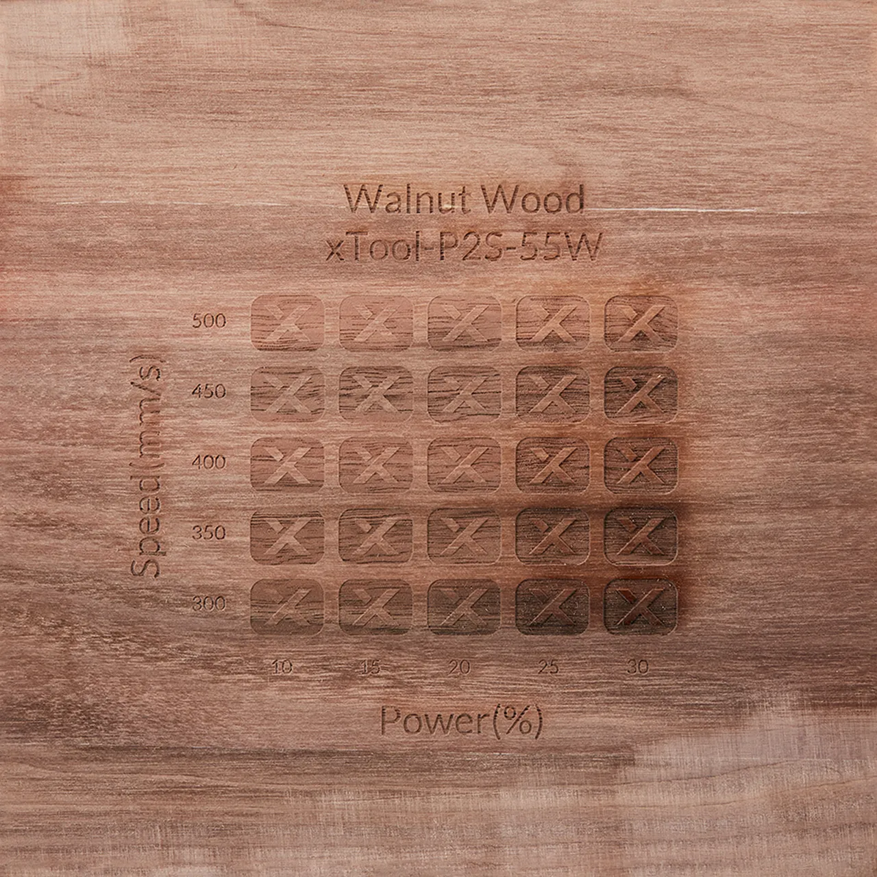 Guitar-Shaped Keychain Holder with Wooden Pick test grid