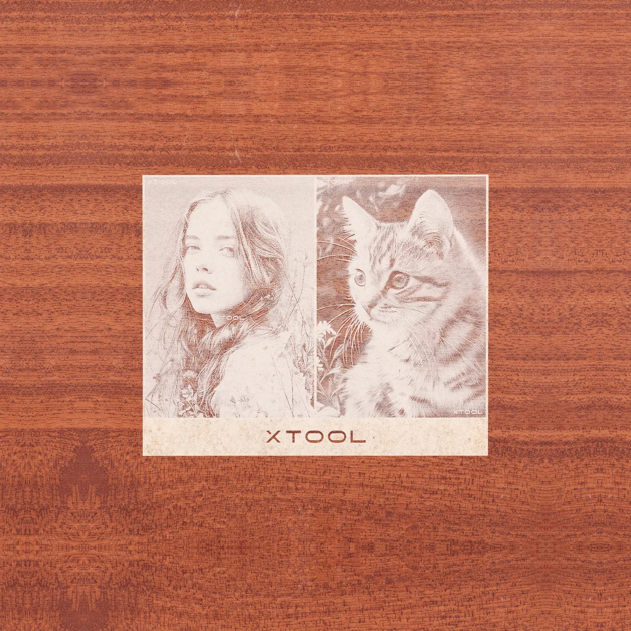 1/8"(3mm) Faux Rosewood MDF Board