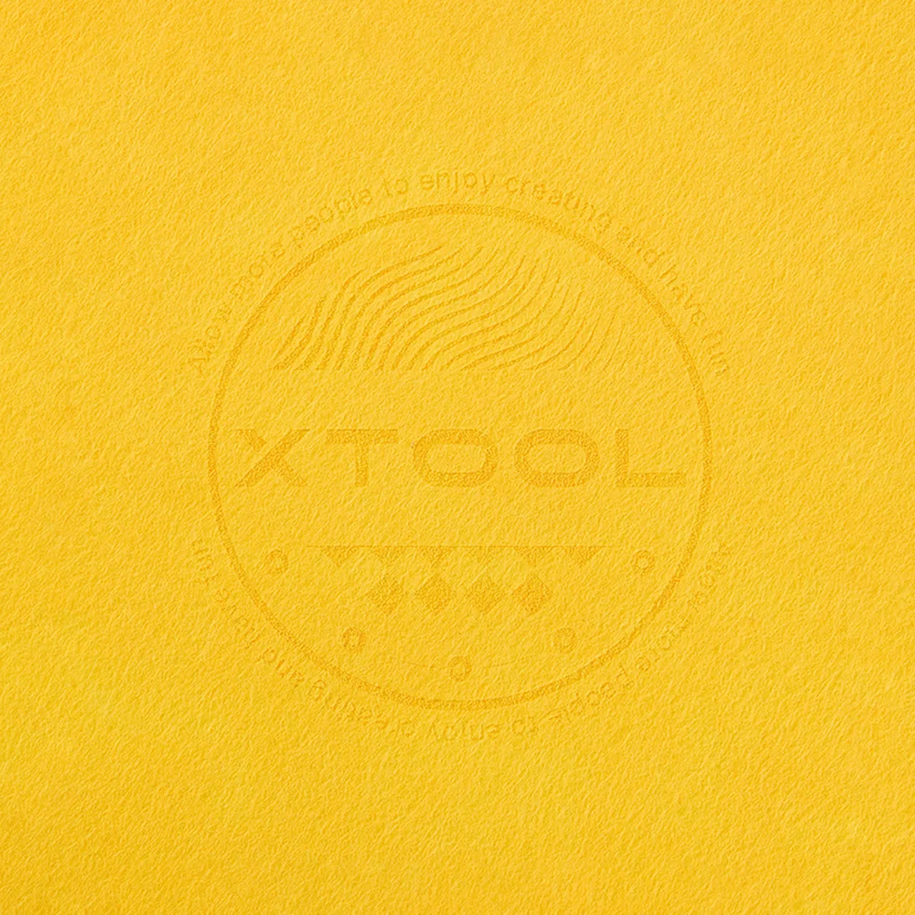 3/64"(1mm) Bright Orange Felt test grid