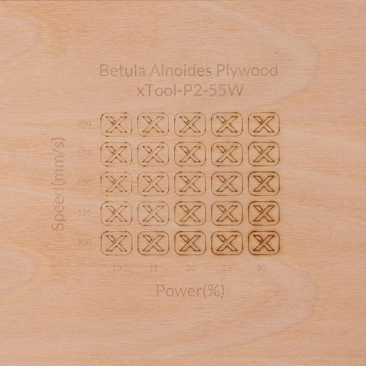 1/8"(3mm) Betula Alnoides Plywood test grid
