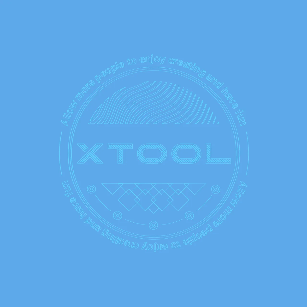 1/8"(3mm) Light Blue Mirror Acrylic test grid
