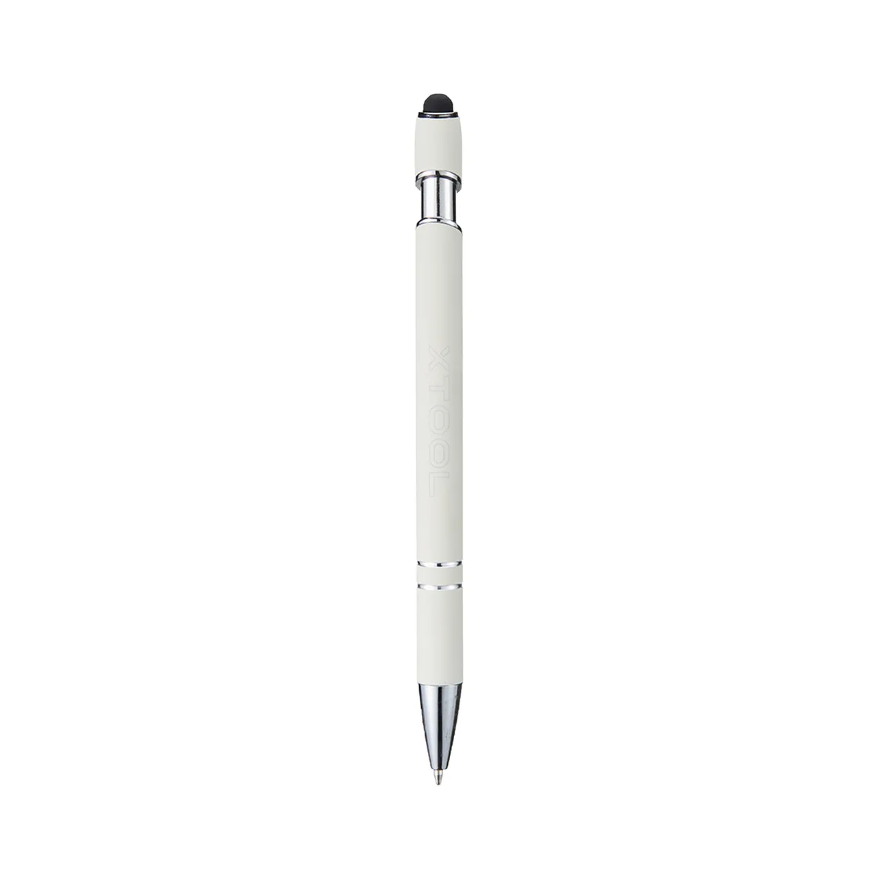 Creamy White Ballpoint Pens with Stylus test grid