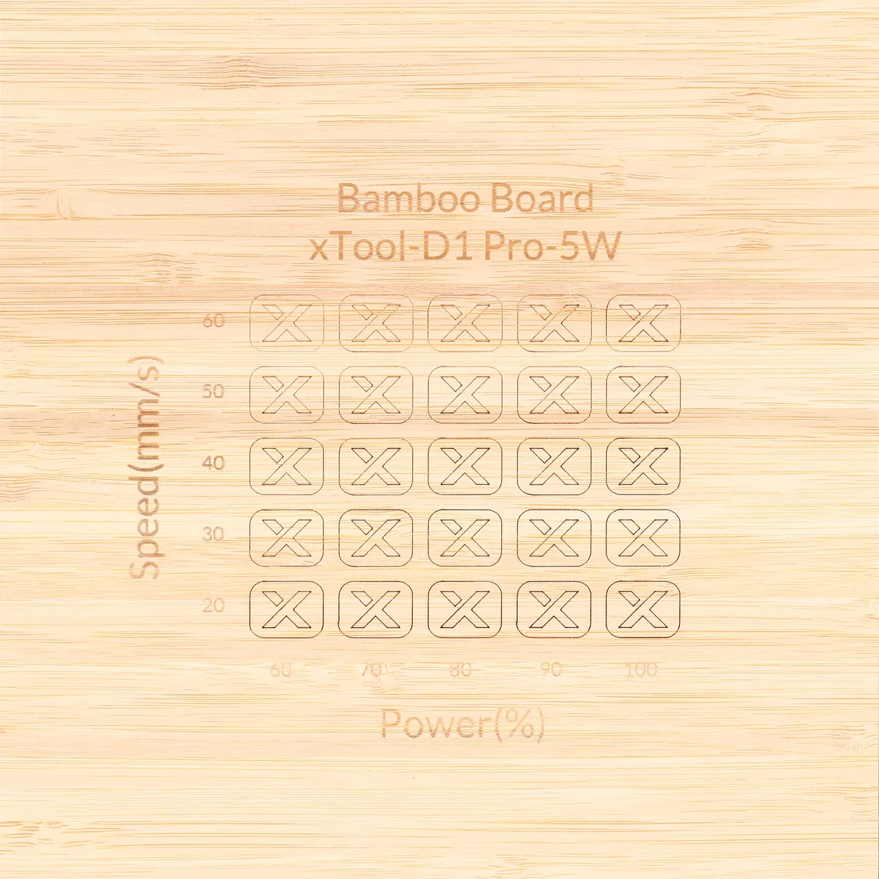 1/8"(3mm) Bamboo test grid