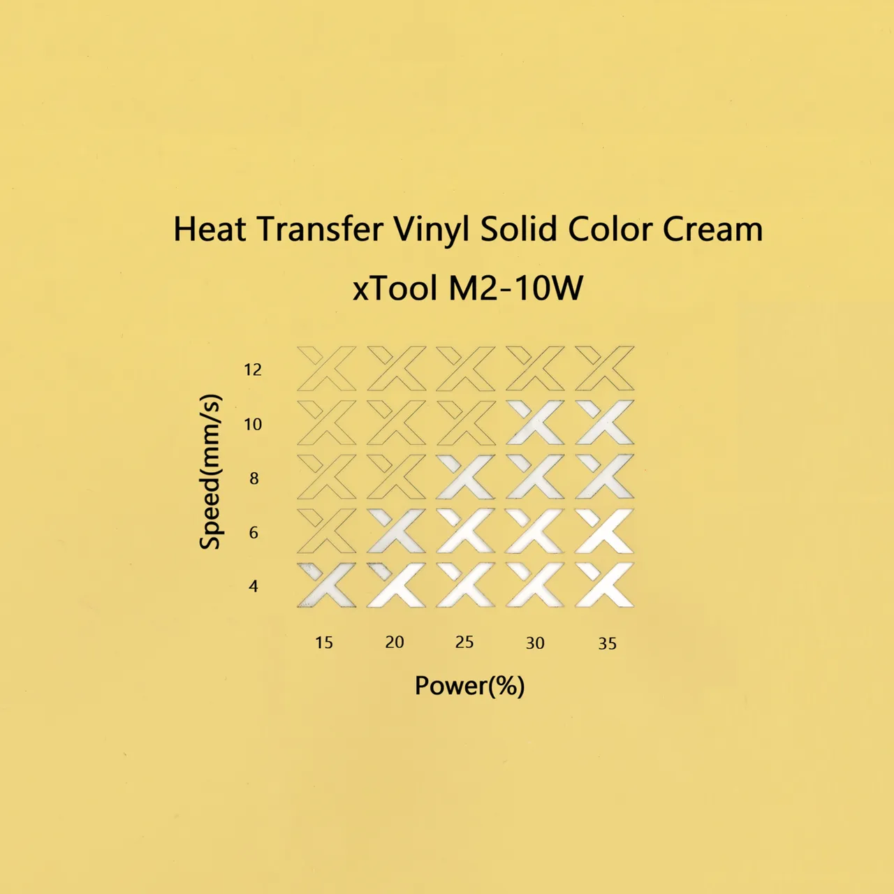 Heat Transfer Vinyl Solid Color Cream