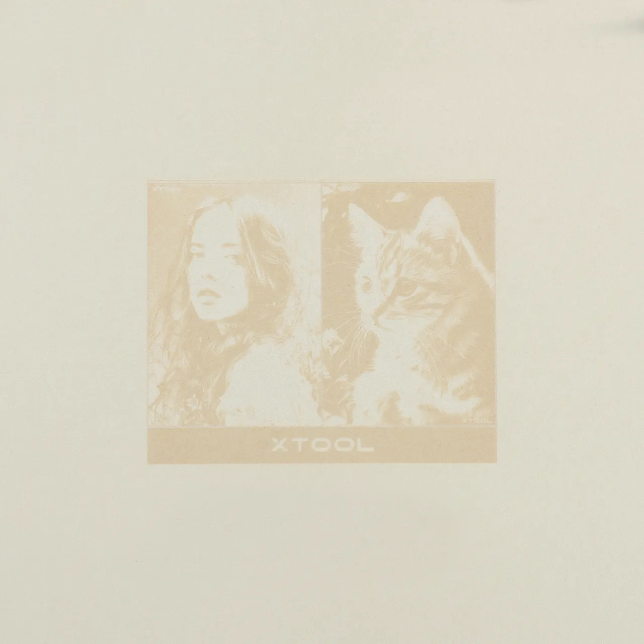 Beige Shimmer Paper-7oz(250g) test grid