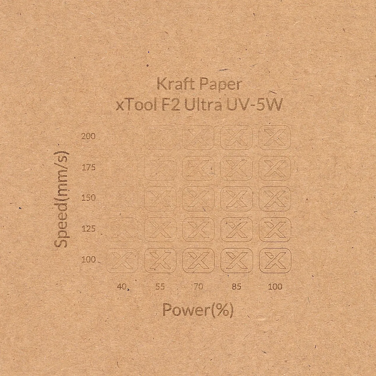 Kraft Paper-12oz(400g) test grid
