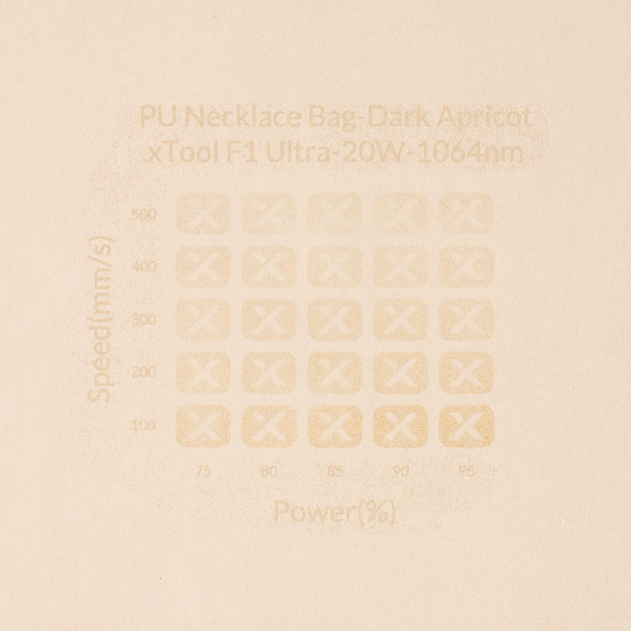 Apricot Microfiber PU Leather