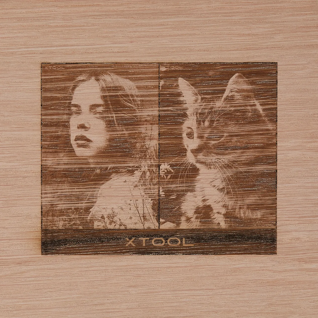 1/8"(3mm) White Oak Plywood test grid