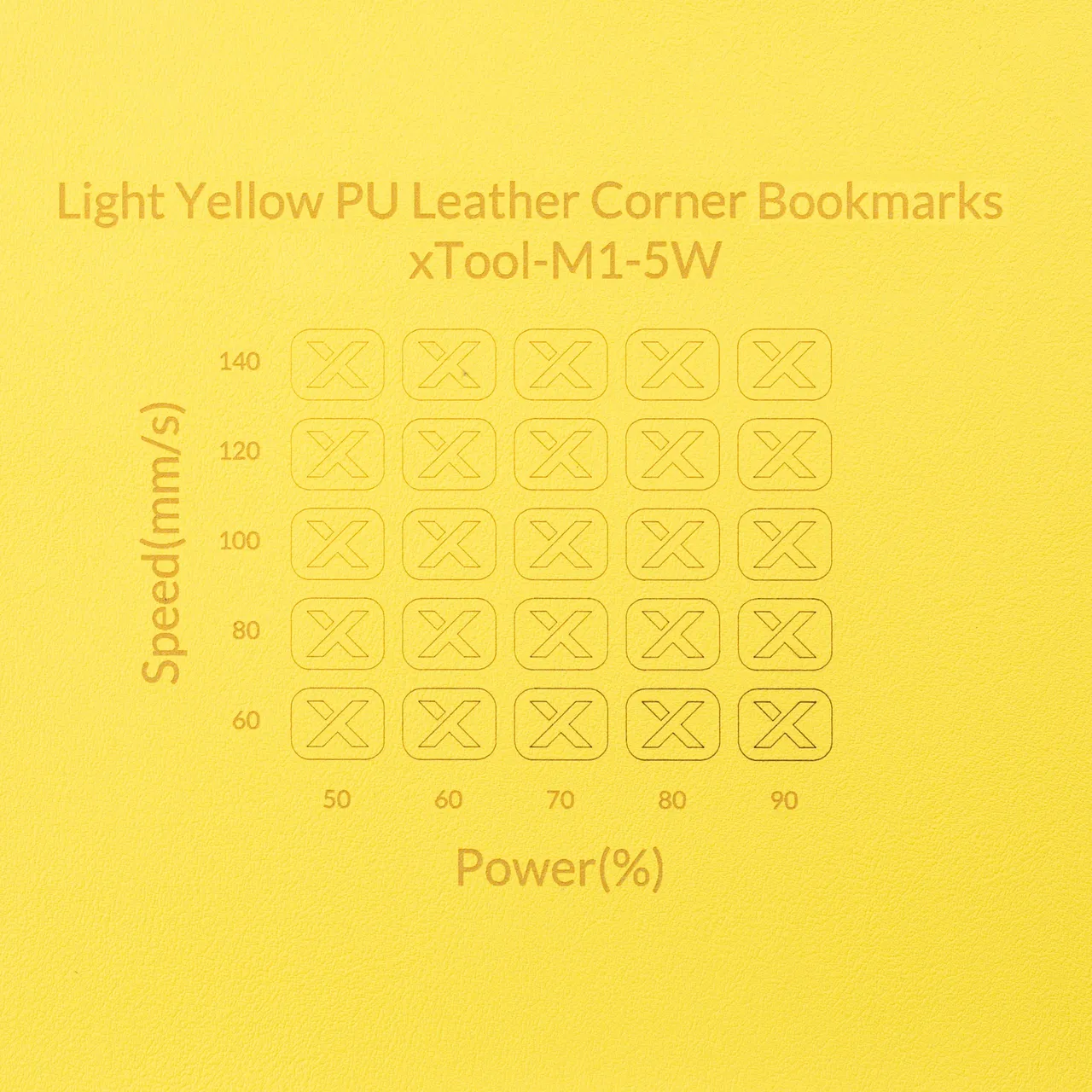 PU Leather Corner Bookmarks_Heart Pale Yellow test grid