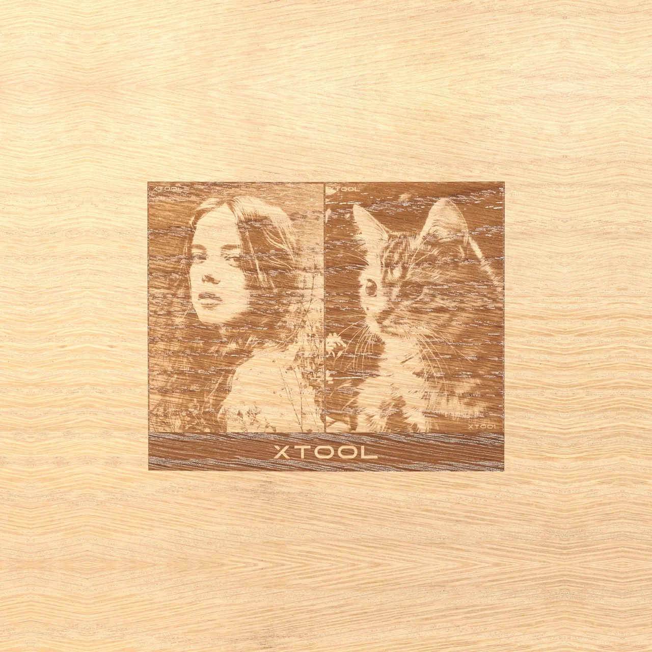 1/4"(6mm) White oak plywood test grid
