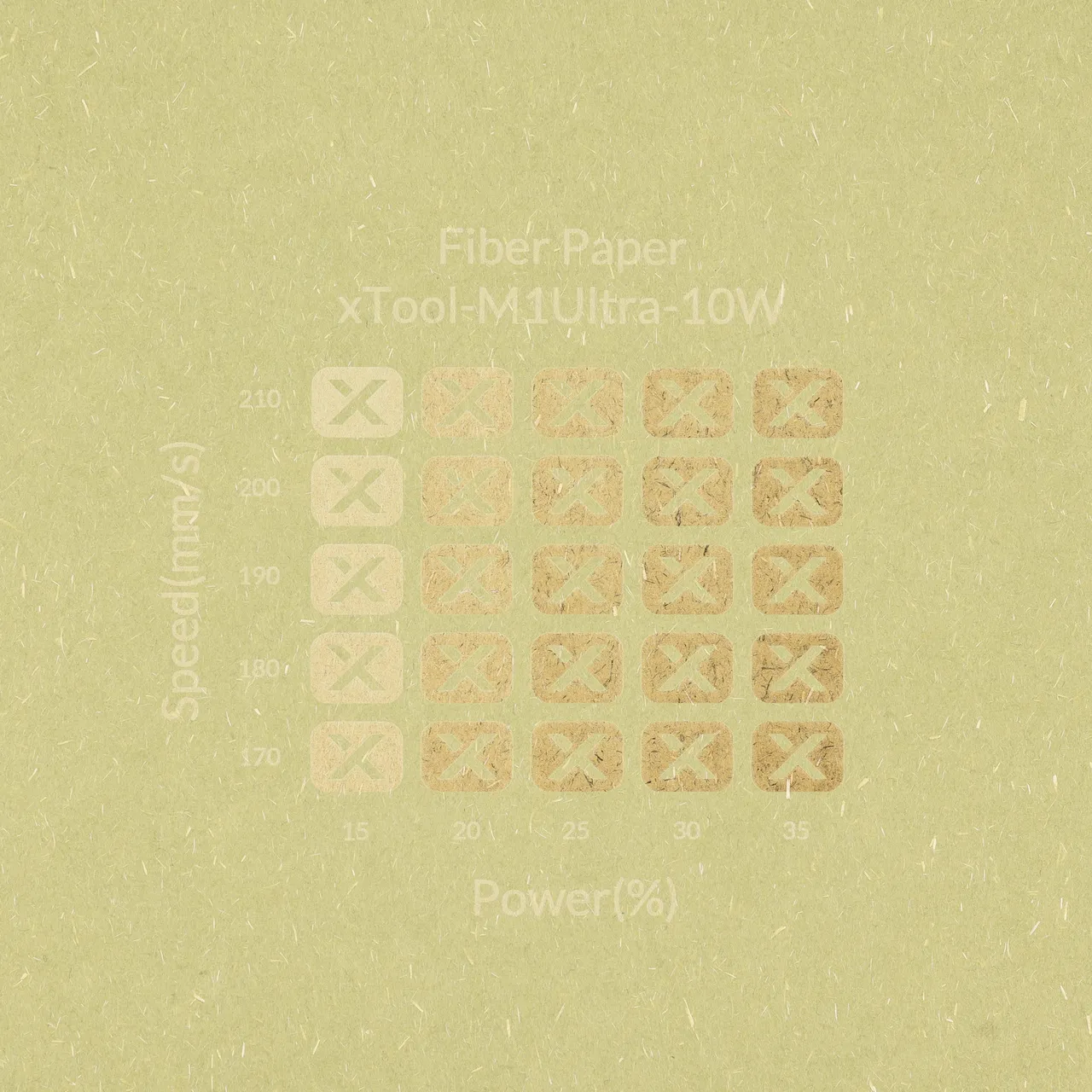 Fiber Paper test grid