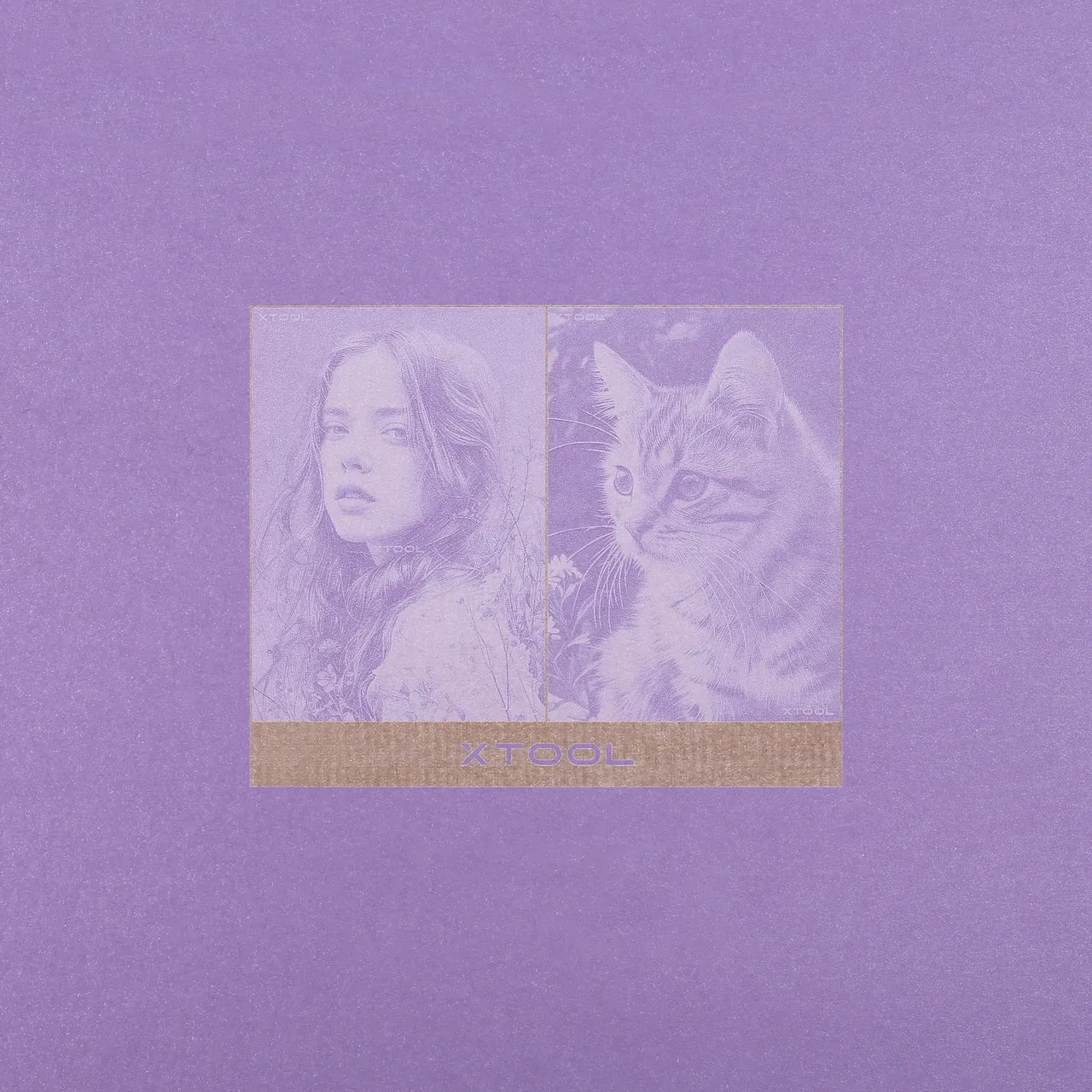 Purple Shimmer Paper-7oz(250g) test grid