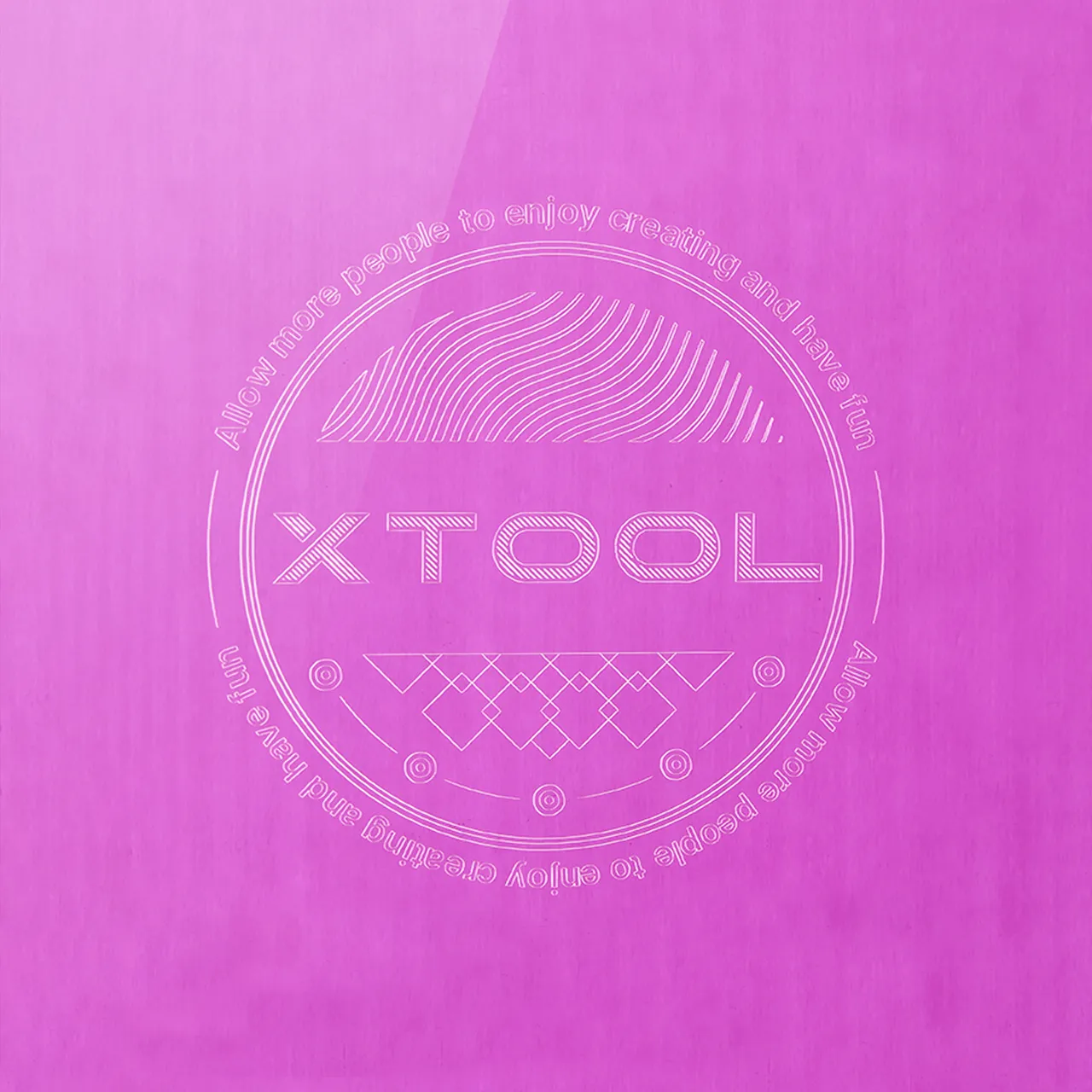 1/64"(0.2mm) Purple Coated Aluminum Alloy test grid