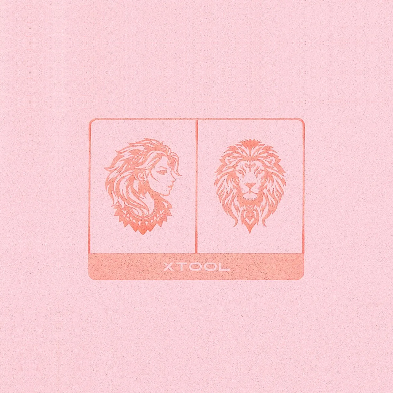 Pink Microfiber PU Leather test grid
