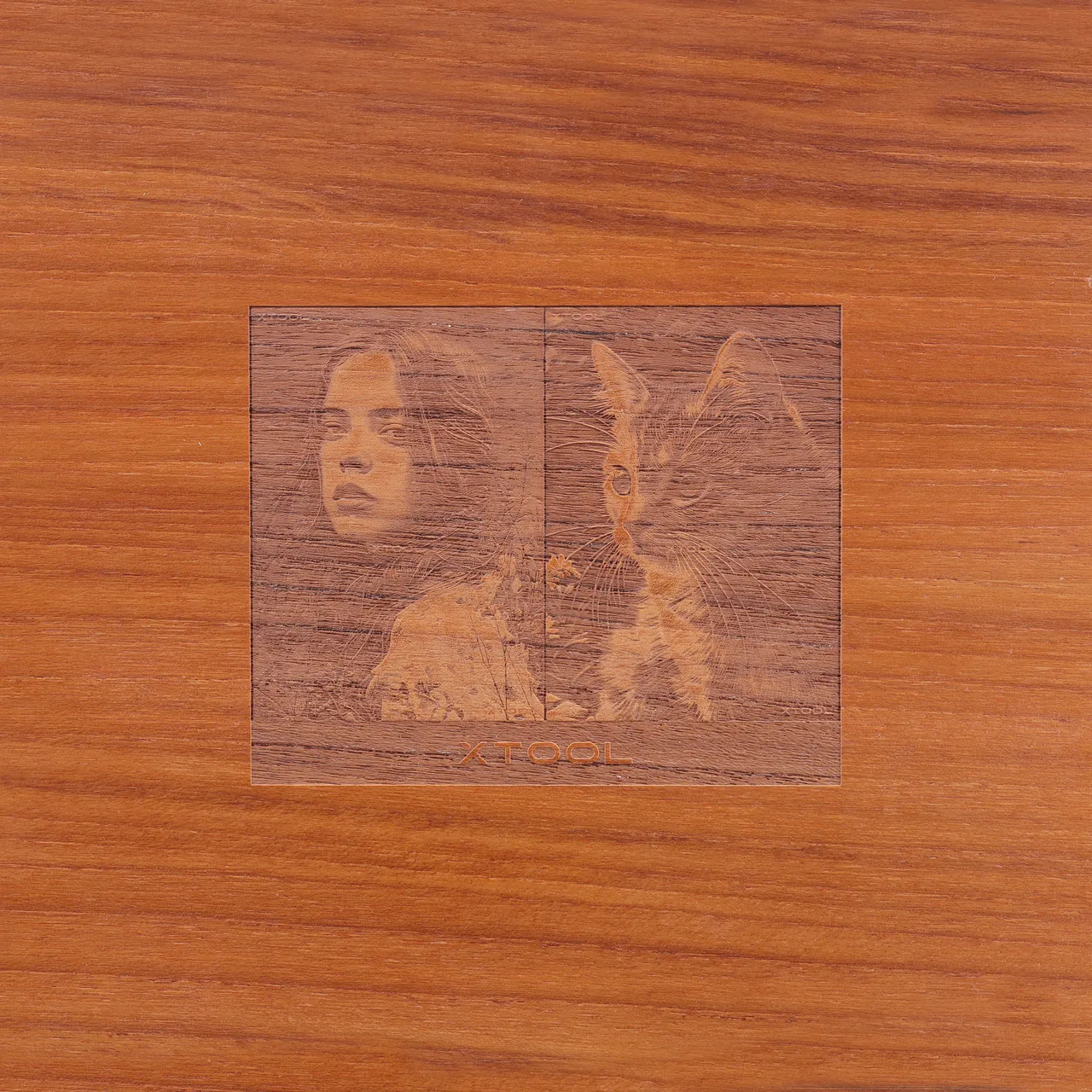 Varnished Teak test grid
