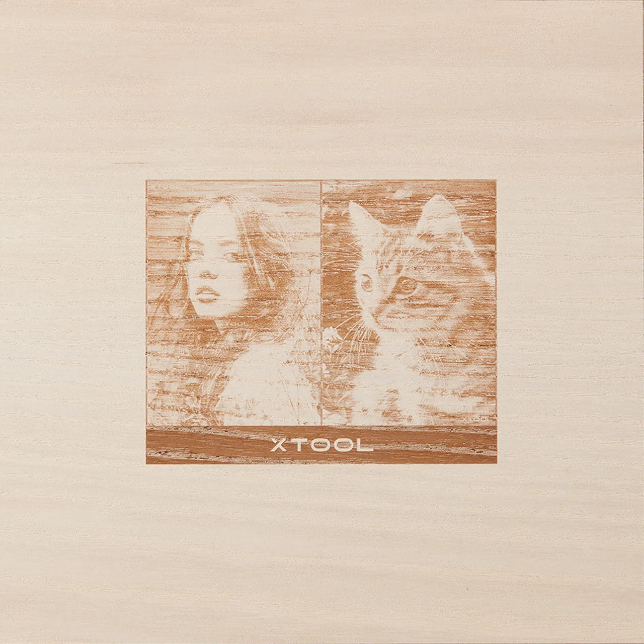 1/8"(3mm) White Ash Plywood test grid